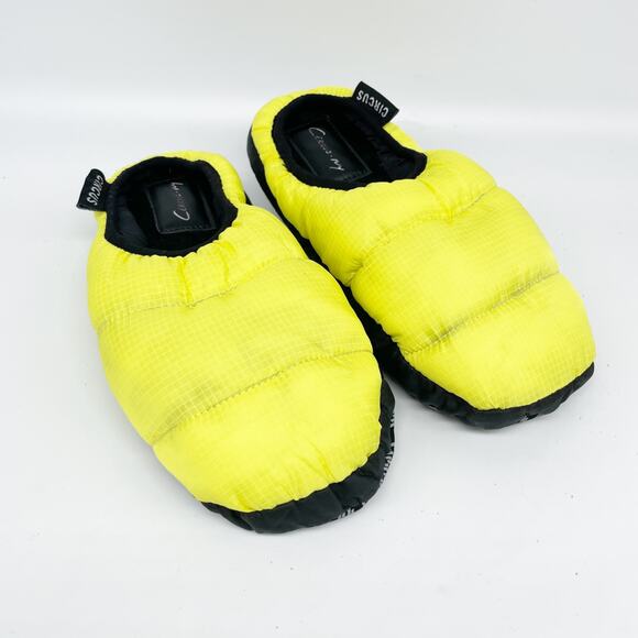 Circus by Sam Edelman Hollin Quilted Puffer Yellow Slipper Size 5 - Picture 2 of 11
